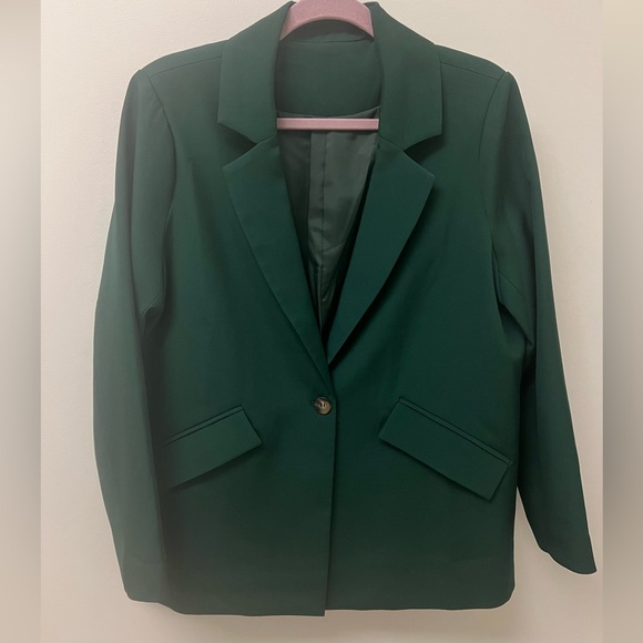 NWT Amazon Brand Button Blazer - Picture 1 of 3
